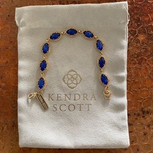 Kendra Scott Jana bracelet in cobalt blue